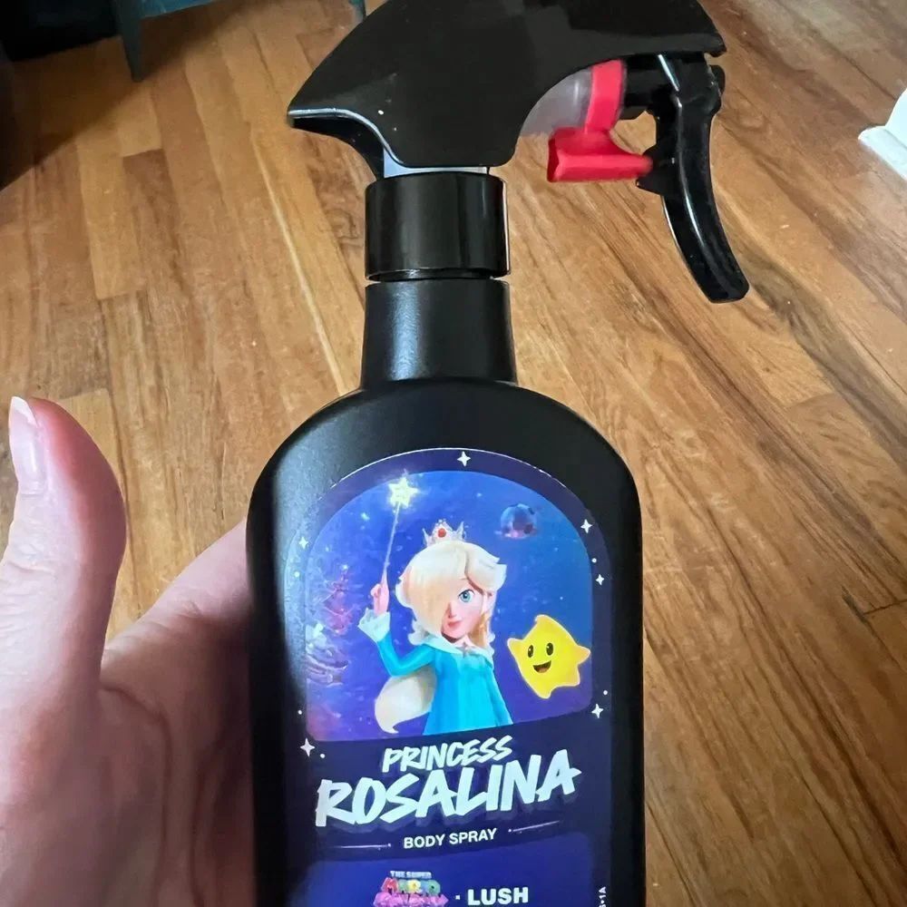 Lush X Mario Galaxy Princess Rosalina Body Spray 6.7 Oz BRAND NEW